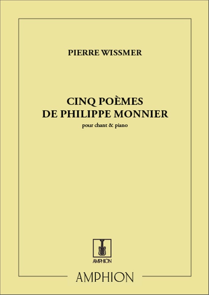 5 Poemes Chant-Piano